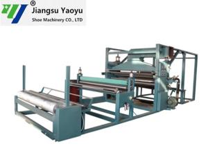 China Carpet Making Non Woven Fabric Lamination Machine , Eva Lamination Machine factory