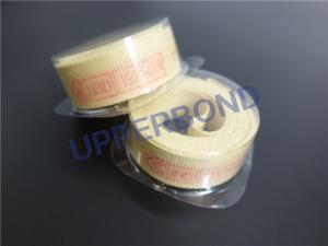 China High Intensity Yellow Garniture Tape For Tobacco Machine factory