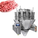 14 Head Screw Weigher 2.0KW 410kg Minced Pork Fresh Meat Weighing And Packing