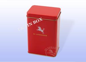 China Rectangular Printed Candy Tin Can Empty Tin Containers Food and Gift Packaging factory