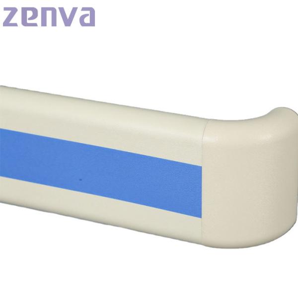 China Anti Collision Hospital Wall Bumper Rails Double Layer Structure factory
