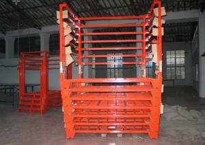 China Powder Coated Portable Stacking Racks For Storage Seasonal Goods factory