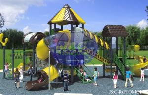 China Outdoor Playground Equipment Aluminum Rotational Molds , Rotational Mold Makers factory