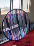 Aluminum Transparent LED Screen Panel for Clothing Store 1000*1000mm Giant