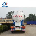 FUWA BPW Optional 3 Axle Cement Carrier Trailer Tanker Truck for Bulk Silo Tank