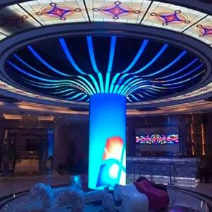 China Customizable P2.5mm Flexible LED Display Moudle Wide Viewing Angle factory