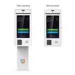 Touch Screen Self Ordering Kiosk Checkout Payment Terminal For Restaurant