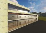 Steel Prefabricated Shopping Mall Supermarket Decoiling Custom Steel Structure