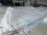 PE Woven Tarpaulin Container Liner Bag, container cover, drawsting Jumbo bags,