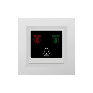 China Metal material Electric Door Bell Switch DND MUR for Smart Hotel factory