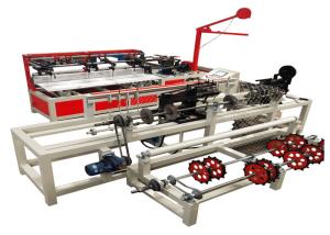 China Customized Diamond Chain Link Fence Making Machine 2m - 4m Single Wire factory
