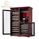 50 To 80% Humidity Display Cabinet Wine Rack Electric Low Noise