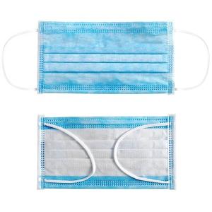 China Disposable 3 Plys Protective Face Masks For Food Industry / Workshop factory