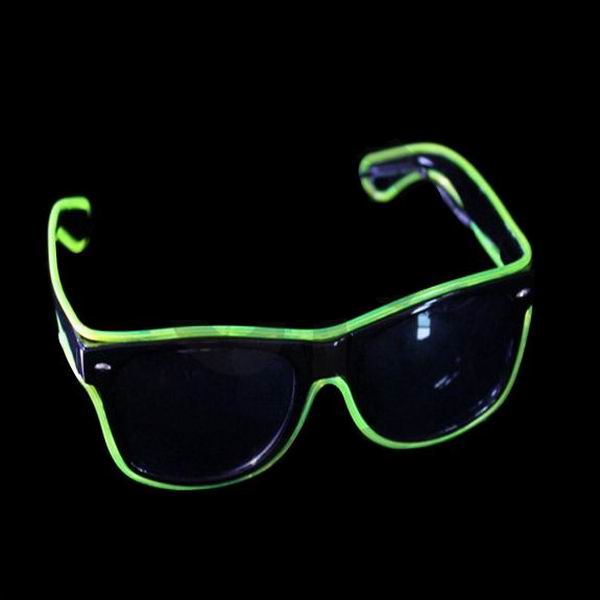super cool party el wire glasses/ glow glasses/ light up glasses for party events