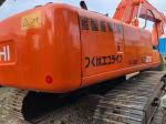 Red Hitachi EX200-5 Excavator 20 Tons Isuzu Engine 3293 Working Hours 90%