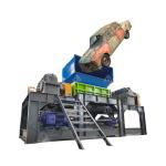 Tire Steel Shredder Machine Tyre Car Waste Metal Shredder Customizable