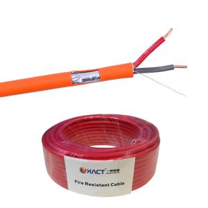 China 1/0.5tc mm Drain Wire Al/Foil Shielded Fire Resistant Cable 0.5mm2/3/4 Cores 0.6/1kv factory