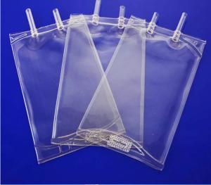 China 250ml 500ml Compound PVC Infusion Bag Large Volume Disposable Intravenous Fluid Pressure Transport IV Solution bag factory