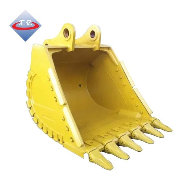 Garbage Q355 Heavy Duty Excavator Buckets Hardox 500 ISO9001