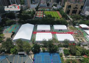 China Liri Large white outdoor aluminum Tent with pvc cover for Exhibition event factory