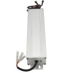 AC 110 220V DC 24V 4A 100W Silver Aluminum alloy case waterproof switch power