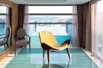 Italy Latest Design Solid Wood Home Coffee Shop Lounge Leisure Chair