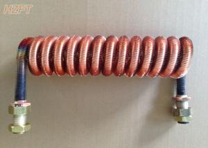 China Customized Condenser Coils Liquid Cooling / Finned Coil Heat Exchangers factory