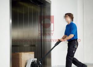 China Load 1000 - 5000kg Overhead 4500mm Warehouse Freight Elevator Lift factory