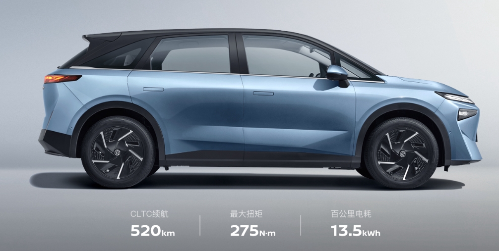 Venucia VX6 Electric Car High Speed Electric Vehicles with Max Speed 165km/h at 2850mm Wheelbase