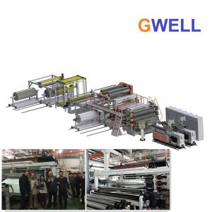 China PVC Waterproof Sheet Extrusion machine PVC Water Proof Film Production Machine factory