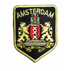 Heat Press Shoulder Custom Iron On Patches For Clothing , Embroidered Heart