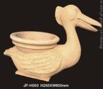 Rustic Sandstone Flower Pots Lightweight And Durable Garden Enhancers