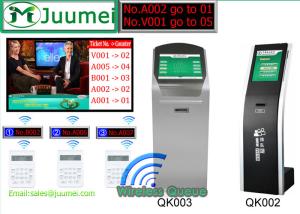 China 17-22 Inch Bank QMS Kiosk &amp; Queuing Management System Solution For Bank factory