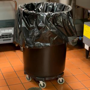 China 2.5 Mil 80 Gallon Plastic Garbage Bags Low Density 56&quot; X 60&quot; Environmental Friendly factory