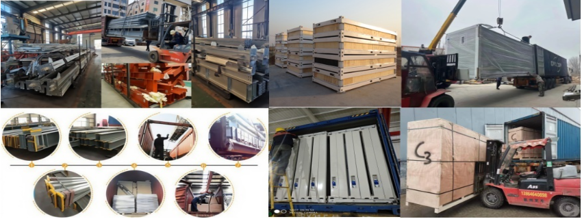 Custom Prefabricated Steel Structure Workshop Large Span Warehouse