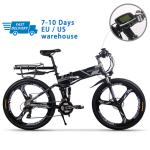 EU STOCK Folding Full Suspension Electric Bike For All Terrain 26 Inch 36v 250w
