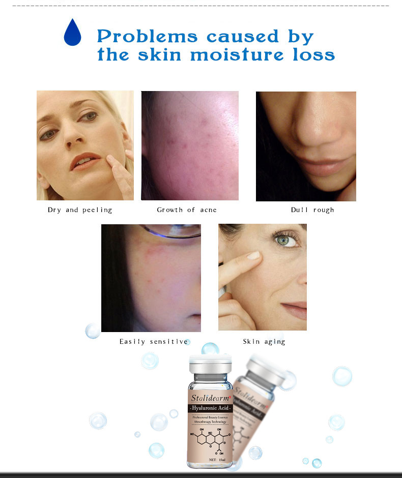 Hyaluronic Acid Meso Serum Microneedling Natural Facial Brightening Serum