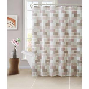 China Mildew Resistant Anti Bacterial Shower Curtain Recyclable For Hotel Rooms factory