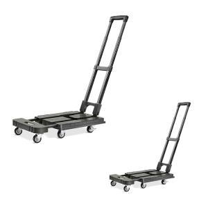 China Combinable Folding Platform Trolley 100kg , Small Portable Trolley Cart Six Wheels Wholesales factory