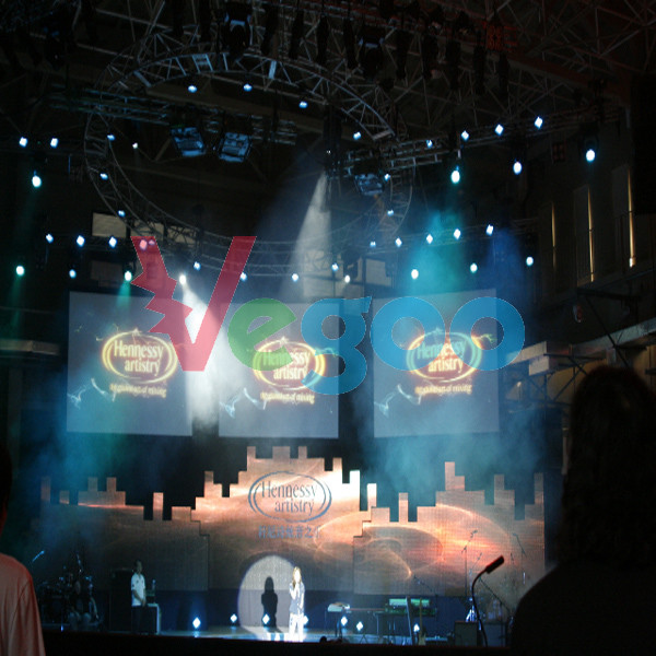 High Refresh Rate P4 Stage Led Video Wall With 160º Wide Viewing Angle