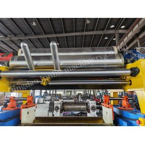 Lab Two Roll Mill Stock Blender For Rubber Mixing Mill PLC Control