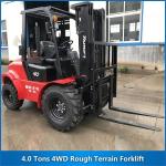 4 Tons 4WD Rough Terrain Fork Lifts FD40-F 4000KG