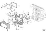 Excavator Parts Oil Cooler Cover VOE21099784 VOE 21099784 For EC220D EC235C