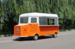 Event Attendees' Ideal Vintage Food Truck Large Size and 4 Wheels for Easy