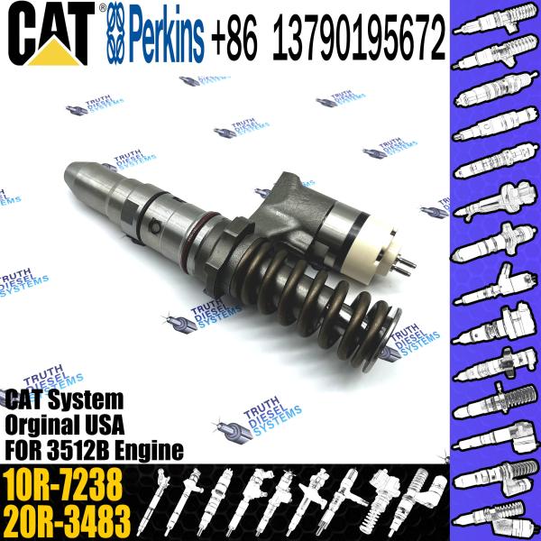 CAT Engine Common Rail Fuel Injector 246-1854 2461854 10R-7238 For CAT 3512B