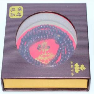 China custom Buddha bead packaging box with window Buddhist scripture paper box Sutra box factory