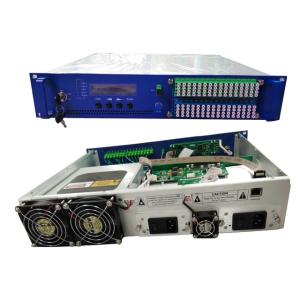 China GPON CATV High Power EDFA Amplifier 64 Ports With WDM Dual Power Supply factory