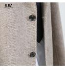 Jackets Custom Luxury Trench Coats Worsted Wool Overcoat Men Warm Winter Long