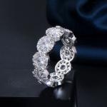 Fashion Inlaid Crystal CZ Ring For Women Hip Hop Animal CZ Stone Finger Rings
