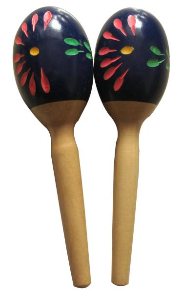 Flower carved wood maracas / Music Toy / Orff instruments / Promotion gift AG